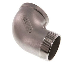 Rp 2'' x R 2'' F/M RVS L-Fitting 90graden 16 Bar