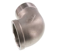 Rp 3'' x R 3'' F/M RVS L-Fitting 90graden 16 Bar