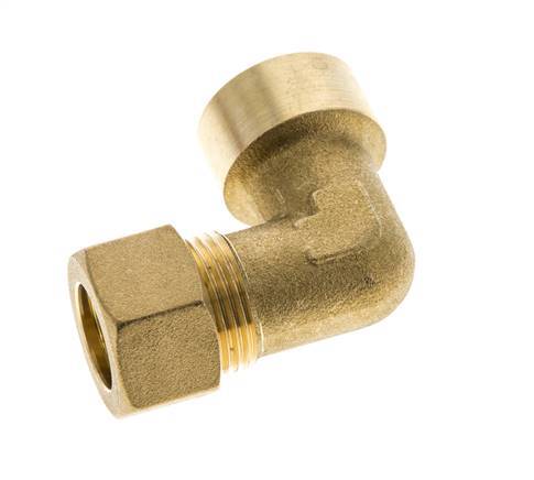 G 1/2'' x 15mm Messing L-Knelfitting 90 graden 82 Bar DIN EN 1254-2
