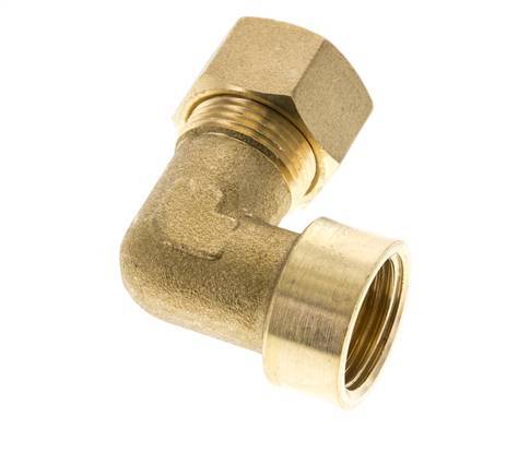 G 1/2'' x 15mm Messing L-Knelfitting 90 graden 82 Bar DIN EN 1254-2