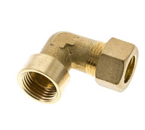 G 1/2'' x 15mm Messing L-Knelfitting 90 graden 82 Bar DIN EN 1254-2