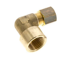 G 3/8'' x 8mm Messing L-Knelfitting 90 graden 135 Bar DIN EN 1254-2