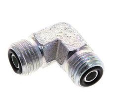 UNF 9/16''-18 Buitendraad Verzinkt Stalen L-Fitting 90graden ORFS 630 Bar - Hydrauliek