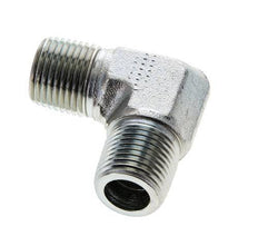 1/2'' NPT Buitendraad Verzinkt Stalen L-Fitting 90graden 225 Bar - Hydrauliek