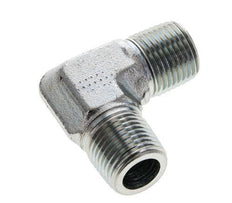 1/2'' NPT Buitendraad Verzinkt Stalen L-Fitting 90graden 225 Bar - Hydrauliek