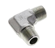 3/8'' NPT Buitendraad Verzinkt Stalen L-Fitting 90graden 250 Bar - Hydrauliek