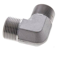 UN 1-3/16''-12 Buitendraad Verzinkt Stalen L-Fitting 90graden ORFS 400 Bar - Hydrauliek