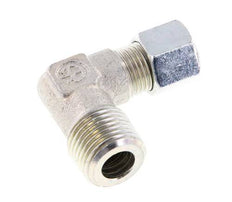 R 1/2'' Buitendraad x 10L Verzinkt Stalen L-Fitting 90graden 315 Bar DIN 2353