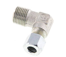 R 1/2'' Buitendraad x 10L Verzinkt Stalen L-Fitting 90graden 315 Bar DIN 2353