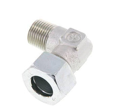 R 1/2'' Buitendraad x 18L Verzinkt Stalen L-Fitting 90graden 315 Bar DIN 2353