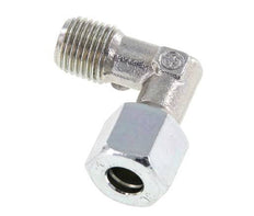 R 1/4'' Buitendraad x 8L Verzinkt Stalen L-Fitting 90graden 315 Bar DIN 2353