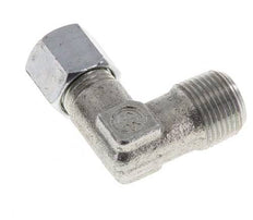 R 3/8'' Buitendraad x 8L Verzinkt Stalen L-Fitting 90graden 315 Bar DIN 2353