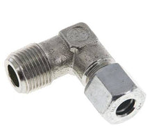 R 3/8'' Buitendraad x 8L Verzinkt Stalen L-Fitting 90graden 315 Bar DIN 2353