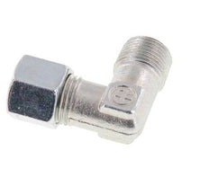 R 3/8'' Buitendraad x 10L Verzinkt Stalen L-Fitting 90graden 315 Bar DIN 2353