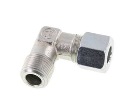 R 3/8'' Buitendraad x 10L Verzinkt Stalen L-Fitting 90graden 315 Bar DIN 2353