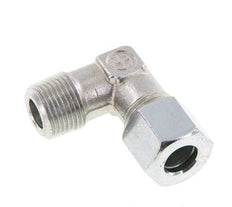 R 3/8'' Buitendraad x 10L Verzinkt Stalen L-Fitting 90graden 315 Bar DIN 2353