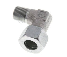R 3/8'' Buitendraad x 15L Verzinkt Stalen L-Fitting 90graden 315 Bar DIN 2353