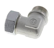 G 1 1/4'' Buitendraad x 35L Verzinkt Stalen L-Fitting 90graden 160 Bar DIN 2353