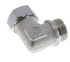 G 1 1/4'' Buitendraad x 35L Verzinkt Stalen L-Fitting 90graden 160 Bar DIN 2353