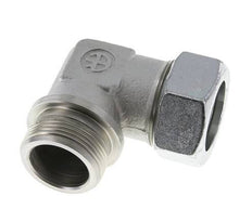 G 1 1/4'' Buitendraad x 35L Verzinkt Stalen L-Fitting 90graden 160 Bar DIN 2353