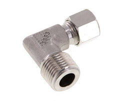 R 1/2'' Buitendraad x 10L RVS L-Fitting 90graden 315 Bar DIN 2353