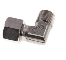 R 1/2'' Buitendraad x 14S RVS L-Fitting 90graden 630 Bar DIN 2353