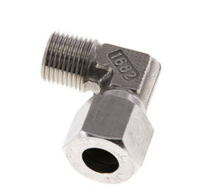 R 1/2'' Buitendraad x 14S RVS L-Fitting 90graden 630 Bar DIN 2353