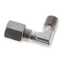 1/4'' NPT Male x 6S Stainless steel 90 deg Elbow Cutting ring 630 Bar DIN 2353