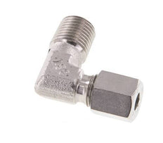 R 1/4'' Buitendraad x 6L RVS L-Fitting 90graden 315 Bar DIN 2353