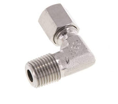 R 1/4'' Buitendraad x 6L RVS L-Fitting 90graden 315 Bar DIN 2353