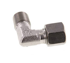 R 1/4'' Buitendraad x 8L RVS L-Fitting 90graden 315 Bar DIN 2353