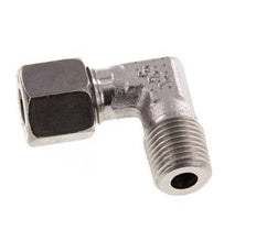 R 1/4'' Buitendraad x 8L RVS L-Fitting 90graden 315 Bar DIN 2353