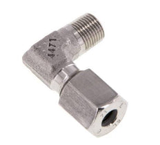 R 1/8'' Buitendraad x 6L RVS L-Fitting 90graden 315 Bar DIN 2353