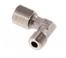 R 1/8'' Buitendraad x 6LL RVS L-Fitting 90graden 100 Bar DIN 2353