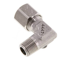 R 1/8'' Buitendraad x 8LL RVS L-Fitting 90graden 100 Bar DIN 2353