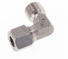 R 3/8'' Buitendraad x 10L RVS L-Fitting 90graden 315 Bar DIN 2353