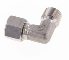 R 3/8'' Buitendraad x 10L RVS L-Fitting 90graden 315 Bar DIN 2353