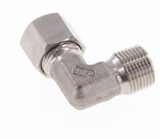 R 3/8'' Buitendraad x 10L RVS L-Fitting 90graden 315 Bar DIN 2353