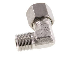 R 3/8'' Buitendraad x 10S RVS L-Fitting 90graden 630 Bar DIN 2353