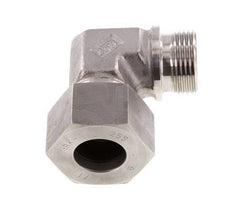 G 1'' Buitendraad x 25S RVS L-Fitting 90graden 400 Bar DIN 2353