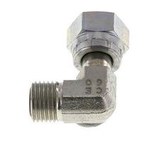 UNF 9/16''-18 x UNF 9/16''-18 M/F Verzinkt Stalen L-Fitting 90graden ORFS 630 Bar - Hydrauliek
