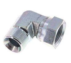 G 3/4'' M/F Verzinkt Stalen L-Fitting 90graden 175 Bar - Hydrauliek