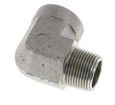 1'' NPT x 1'' NPT M/F Verzinkt Stalen L-Fitting 90graden 140 Bar - Hydrauliek
