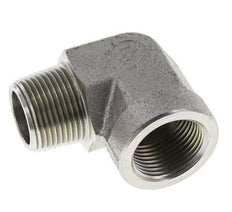 1'' NPT x 1'' NPT M/F Verzinkt Stalen L-Fitting 90graden 140 Bar - Hydrauliek