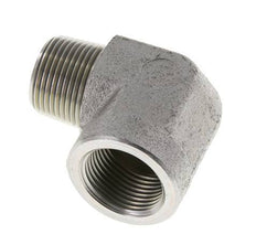 1'' NPT x 1'' NPT M/F Verzinkt Stalen L-Fitting 90graden 140 Bar - Hydrauliek
