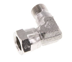 G 1/8'' M/F Stainless steel 90 deg Elbow Fitting 475 Bar - Hydraulic