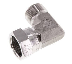 G 3/4'' M/F Stainless steel 90 deg Elbow Fitting 175 Bar - Hydraulic