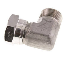 G 1'' M/F Stainless steel 90 deg Elbow Fitting 150 Bar - Hydraulic