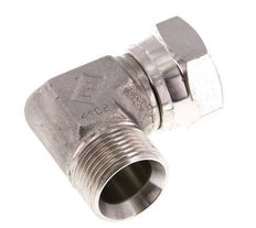 G 1'' M/F Stainless steel 90 deg Elbow Fitting 150 Bar - Hydraulic