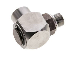 G 3/8'' M/F RVS Elbow 90deg Draaidoorvoer Hoge druk 400 Bar - Hydrauliek